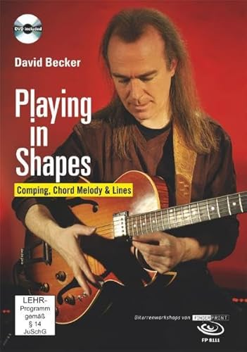 Playing in Shapes: Comping, Chord Melody & Lines, mit DVD: Comping, Chord Melody & Lines. Deutsch-Englisch von Acoustic Music Records GmbH & Co. KG Fingerprint