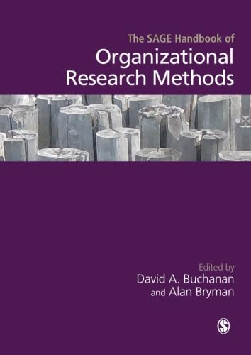 The SAGE Handbook of Organizational Research Methods von Sage Publications