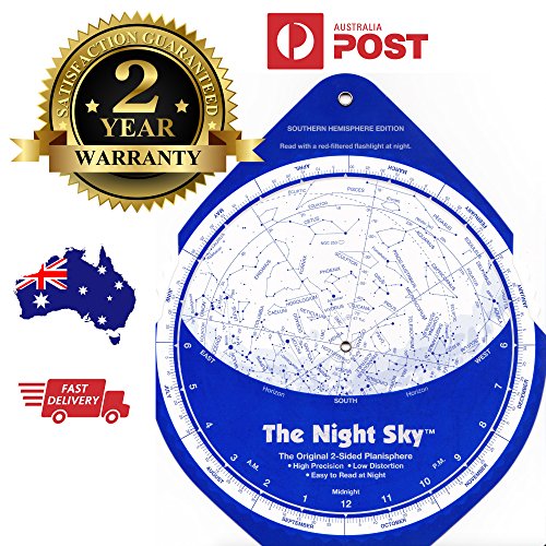 The Night Sky, Southern Hemisphere (Large) Star Finder