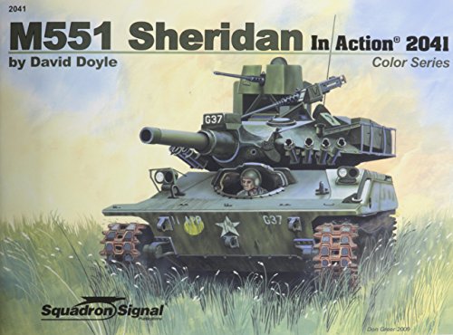 M551 Sheridan in Action - Armor Color Serie No. 41