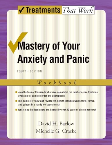 Mastery of Your Anxiety and Panic: Fourth Edition: Workbook (Treatments That Work) von OUP USA
