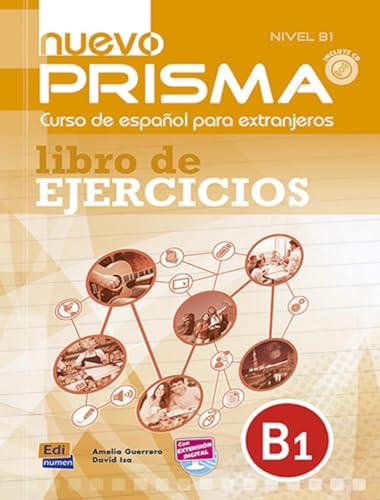 nuevo Prisma B1 - Libro de ejercicios + CD von Editorial Edinumen