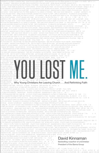 You Lost Me: Why Young Christians Are Leaving Church . . . and Rethinking Faith von Baker Books