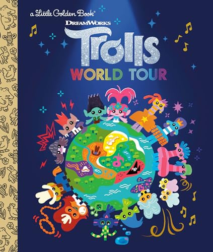 Trolls World Tour Little Golden Book (DreamWorks Trolls World Tour) (Little Golden Books)