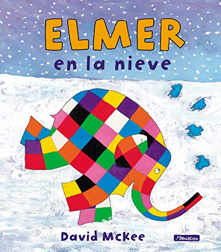 Elmer en la nieve (Cuentos infantiles)
