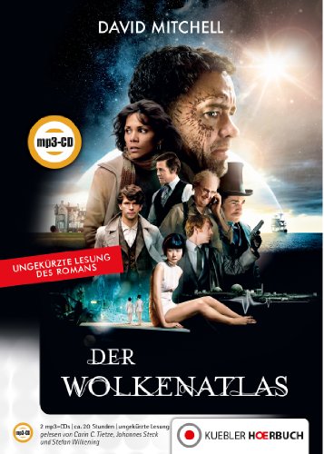 Der Wolkenatlas (Cloud Atlas) 2 MP3 CDs: Wolkenatlas - Cloud Atlas Hörbuch auf mp3-CDs