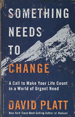 Something Needs to Change: A Call to Make Your Life Count in a World of Urgent Need