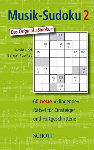 Musik-Sudoku: Das Original "Sidoku". Band 2.