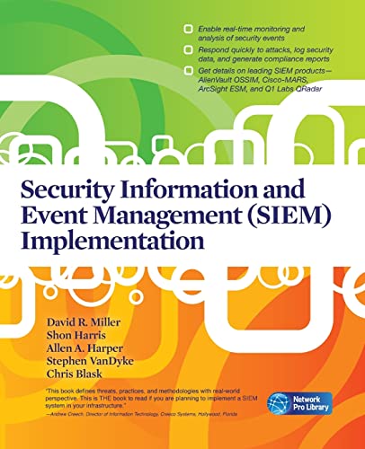 Security Information and Event Management (Siem) Implementation (Network Pro Library)