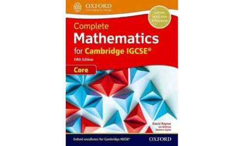 Complete Mathematics for Cambridge IGCSE (R) Student Book (Core): With Website Link