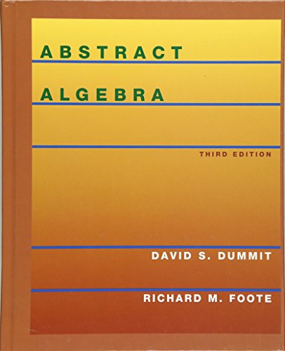 Abstract Algebra