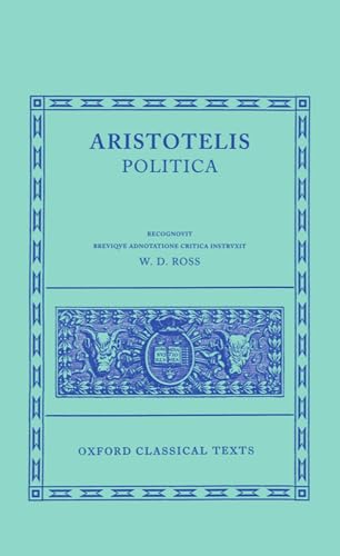 Aristotle Politica (Oxford Classical Texts) von Oxford University Press