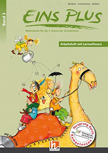 EINS PLUS 3. Ausgabe Deutschland. Arbeitsheft mit Lernsoftware: Mathematik für die dritte Klasse der Grundschule (EINS PLUS (D): Mathematik Grundschule)