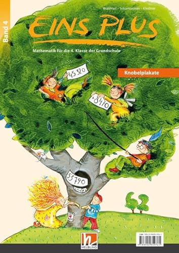EINS PLUS 4. Ausgabe Deutschland. Knobelplakate: 12 Plakate für den Mathematikunterricht. Klasse 4 (EINS PLUS (D): Mathematik Grundschule) von Helbling Verlag GmbH