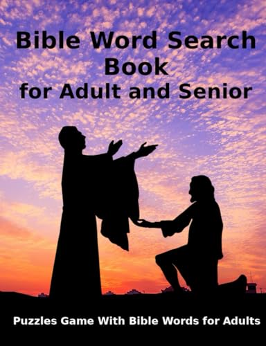 Bible Word Search Book for Adult and Senior: Bible word search book to keep brain active von Independently published