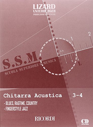 CHITARRA ACUSTICA - VOL. 3-4 GUITARE +CD