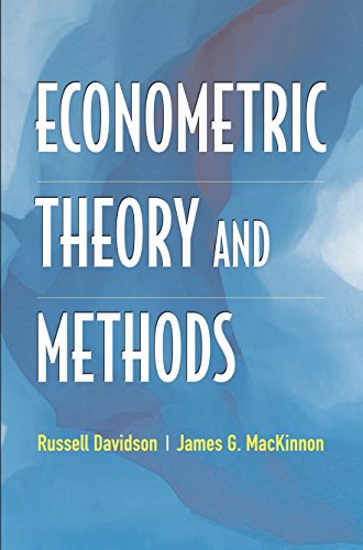 Econometric Theory and Methods von Oxford University Press
