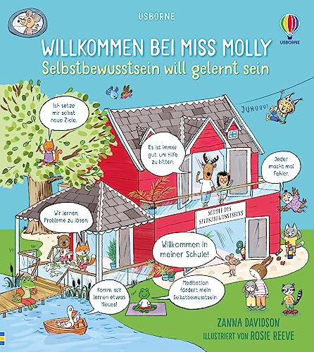 Willkommen bei Miss Molly: Selbstbewusstsein will gelernt sein: ein Mutmach-Bilderbuch für Kinder ab 4 Jahren (Miss-Molly-Reihe) von Usborne