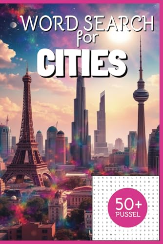 CITiES Word Search: 50+ Puzzles for the Globetrotter von Independently published