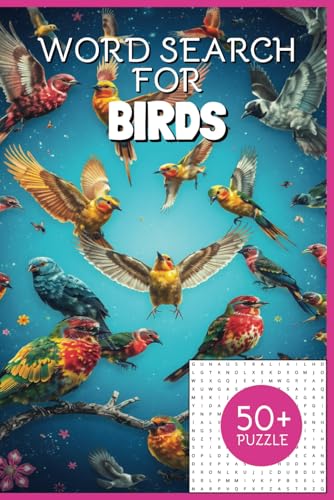 Word Search for Birds: 50+ Puzzles for all Bird Lovers von Independently published