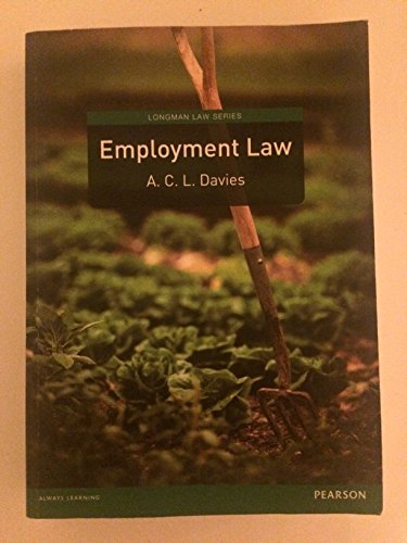 Employment Law (Longman Law Series) von Pearson