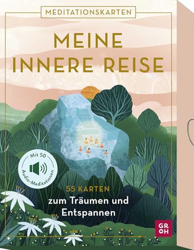 Meditationskarten: Meine innere Reise: 55 Karten zum Träumen und Entspannen | Übungskarten in der Geschenkbox für Anfänger und Fortgeschrittene | Mit Audio-Übungen Meditationskarten: Meine innere Reise: 55 Karten zum Träumen und Entspannen | Übungskarten in der Geschenkbox für Anfänger und Fortgeschrittene | Mit Audio-Übungen von Groh