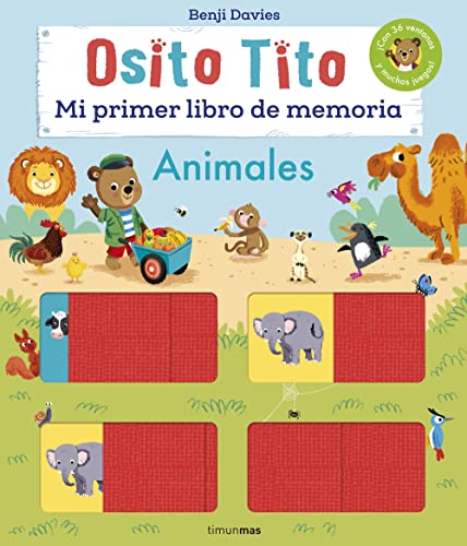 Osito Tito. Mi primer libro de memoria. Animales von Timun Mas Infantil