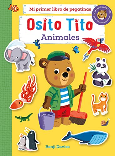 Osito Tito. Mi primer libro de pegatinas. Animales von Timun Mas Infantil