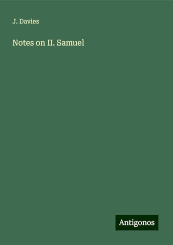 Notes on II. Samuel von Antigonos Verlag