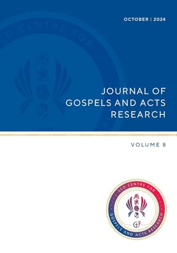 Journal of Gospels and Acts Research vol. 8 von SCD Press