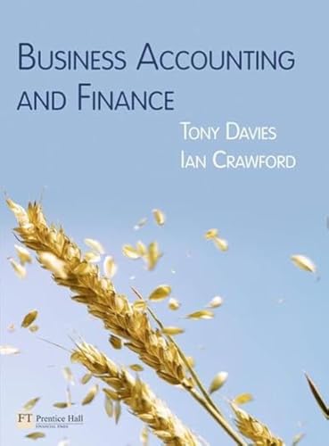 Business Accounting and Finance von Financial Times Prent.