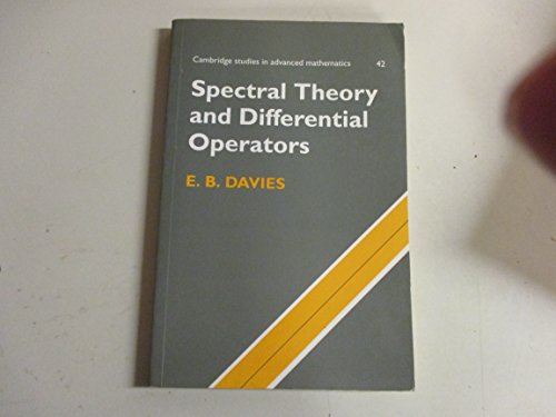Spectral Theory and Differential Op (Cambridge Studies in Advanced Mathematics, 42, Band 42)