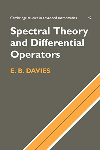 Spectral Theory and Differential Op (Cambridge Studies in Advanced Mathematics, 42, Band 42)