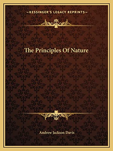 The Principles Of Nature