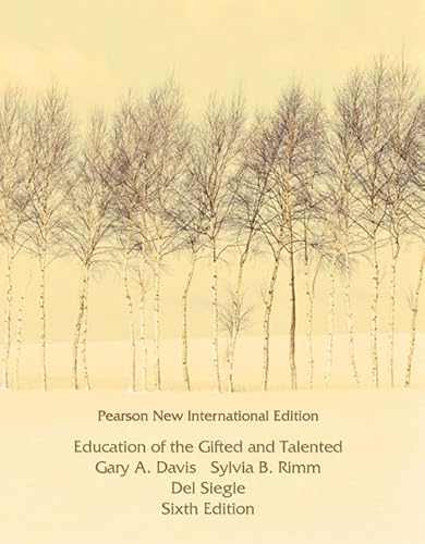 Education of the Gifted and Talented: Pearson New International Edition von Pearson