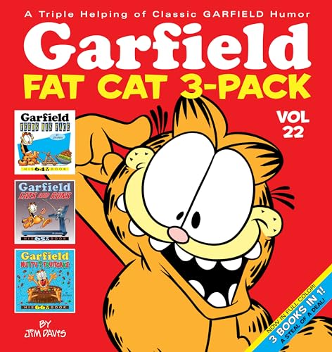 Garfield Fat Cat 3-Pack #22: Garfield Feeds His Face / Garfield Eats and Runs / Garfield Nutty As a Fruitcake