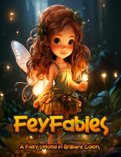 Fey Fables: A Fairy's World in Brilliant Colors von Independently published