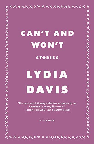 Can't and Won't: Stories von Picador USA