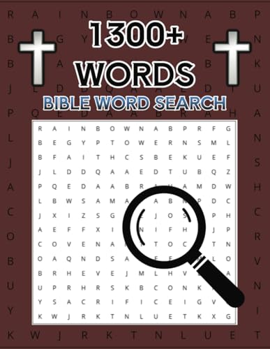 BIBLE WORD SEARCH: 1300+ WORDS von Independently published