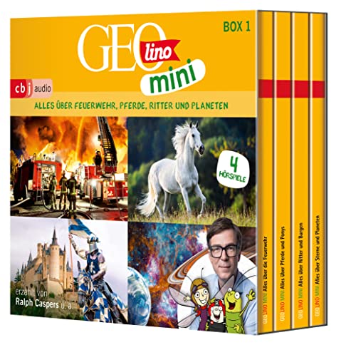 GEOLINO MINI: Box 1: Alles über Feuerwehr, Pferde, Ritter und Planeten von cbj