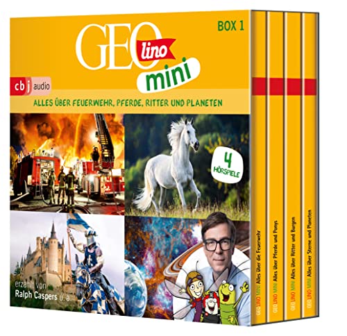 GEOLINO MINI: Box 1: Alles über Feuerwehr, Pferde, Ritter und Planeten