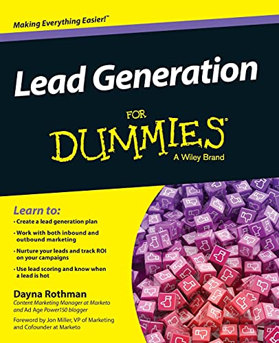 Lead Generation For Dummies (For Dummies Series)
