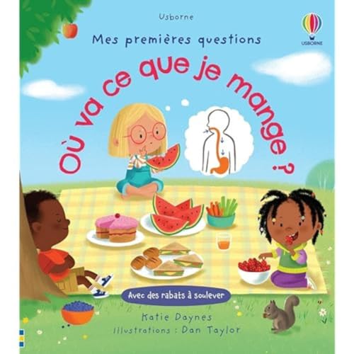 Où va ce que je mange ? - Mes premières questions Où va ce que je mange ? - Mes premières questions von USBORNE