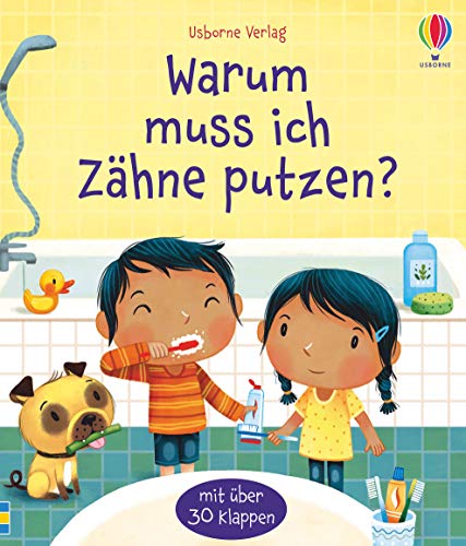 Warum muss ich Zähne putzen?: mit über 30 Klappen (Erste Fragen und Antworten) von Usborne