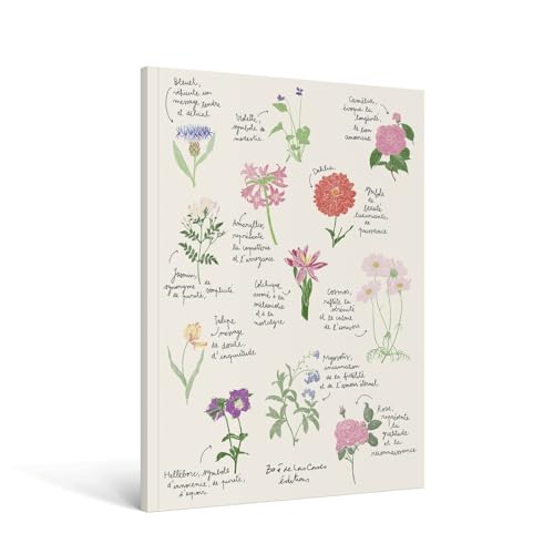 Carnet fleurs A4 von HACHETTE PRAT
