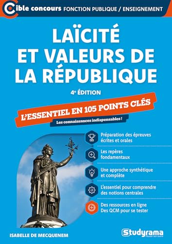 Laïcité et valeurs de la République: L'essentiel en 100 points clés von STUDYRAMA