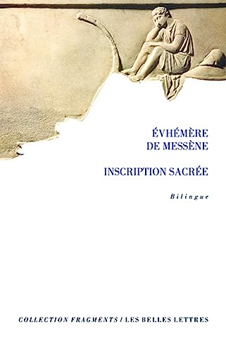 Inscription Sacree von Les Belles Lettres