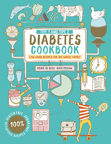 Type 1 and Type 2 Diabetes Cookbook: The ultimate handbook of low-carb recipes von Pavilion Books