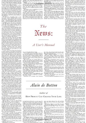 The News: A User's Manual The News: A User's Manual