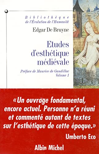 Etudes D'Esthetique Medievale, Volume 1 von ALBIN MICHEL